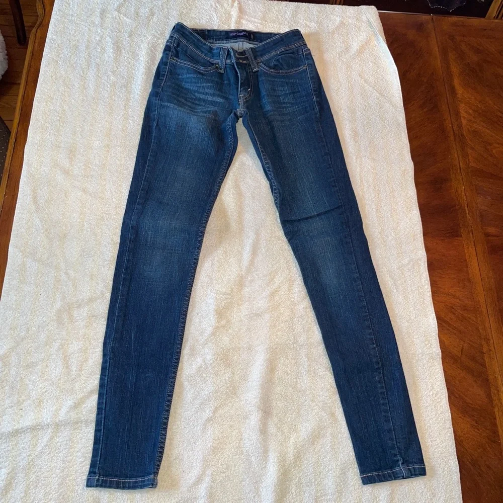 Levi’s 535 legging ladies size 1 blue jeans - Picture 1 of 6